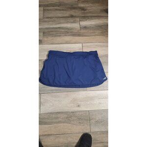 BCG SKORT BLUE POLY/SPANDEX ELASTIC WAIST SIZE 3X